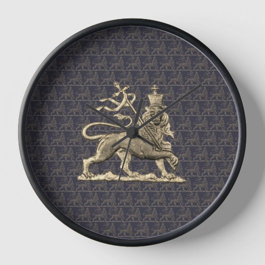 Rasta Uhr Reggae Wanduhr (Voorkant)