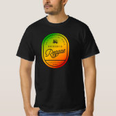 Rasta Universiteit Authentieke Rasta Kleuren Regga T-shirt (Voorkant)