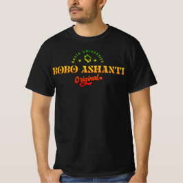 Rasta Universiteit Bobo Ashanti Originele Reggae T-shirt