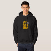 Rasta University Afrikaanse graffiti stijl reggae Hoodie (Voorkant volledig)