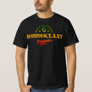 Rasta University Bomboclaat Originele Rasta Reggae T-shirt