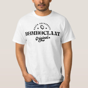 Rasta University Bomboclaat Originele Reggae T-shirt