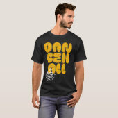 Rasta University Dancehall Graffiti Style Reggae T-shirt (Voorkant volledig)