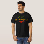 Rasta University Dreadlocks Originele Rasta Reggae T-shirt (Voorkant volledig)