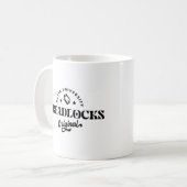 Rasta University Dreadlocks Originele Reggae Koffiemok (Voorkant links)