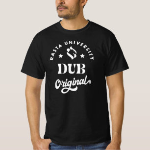 Rasta University Dub Originele Reggae T-shirt