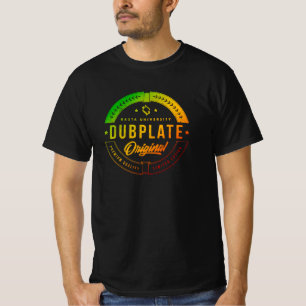 Rasta University Dubplate Originele Reggae T-shirt