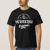Rasta University Dubwise Originele Reggae T-shirt (Voorkant)