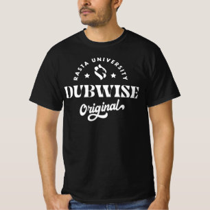 Rasta University Dubwise Originele Reggae T-shirt