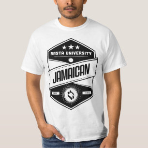 Rasta University Jamaicaanse goede vibes reggae T-shirt