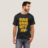 Rasta University Raggamuffin Graffiti Style Reggae T-shirt (Voorkant volledig)