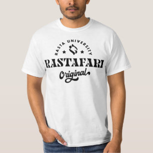 Rasta University Rastafari Originele Reggae T-shirt