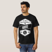 Rasta University Roots Goede Vibes Reggae T-shirt (Voorkant volledig)