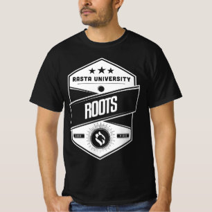 Rasta University Roots Goede Vibes Reggae T-shirt