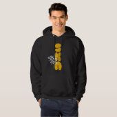 Rasta University Ska Graffiti Style Reggae Hoodie (Voorkant volledig)