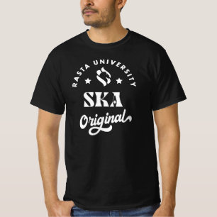 Rasta University Ska Originele Reggae T-shirt