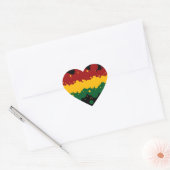 Rasta van Picona™ Hart Sticker (Envelop)