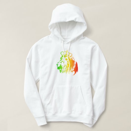 Rasta - Verovering van de leeuw van Judah Hoodie (Design voorkant)