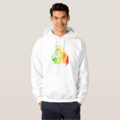 Rasta - Verovering van de leeuw van Judah Hoodie (Voorkant volledig)