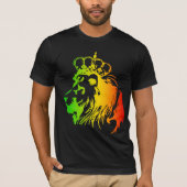 Rasta - Verovering van de leeuw van Judah T-shirt (Voorkant)