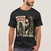 RASTA VERRAADDE DREADLOCK CHRONICLES NUMMER 6 T-SHIRT (Voorkant)