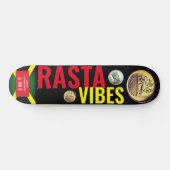 RASTA VIBES Skateboard (Horizontaal)