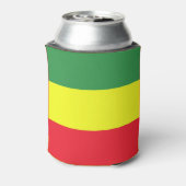 Rasta vlag blikjeskoeler (Blikje Achterkant)