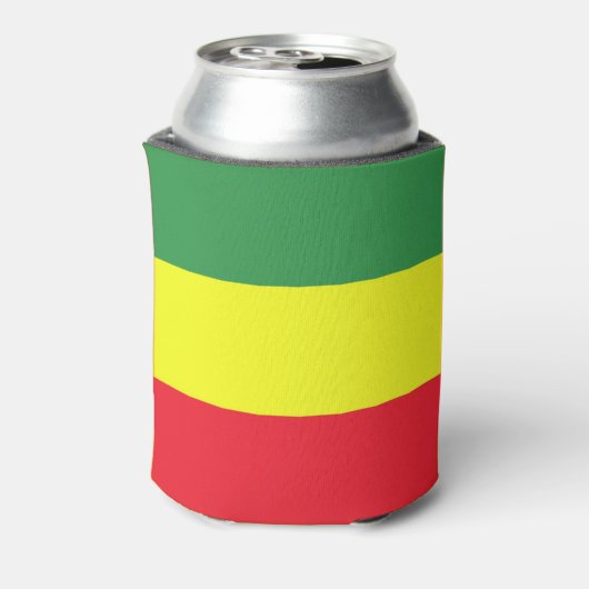 Rasta vlag blikjeskoeler (Blikje Achterkant)