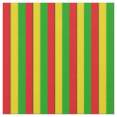 Rasta vlag gekleurde reggae strepen stof (Close Up)