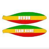Rasta Vlag Gestreept Basketbal (Panelen)