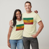 Rasta vlag t-shirt (Unisex)