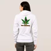 Rasta Vrouw Hoodie (Achterkant volledig)