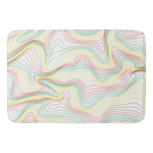 Rasta Waves Badmat (Voorkant)
