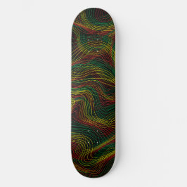 Rasta Waves Persoonlijk Skateboard