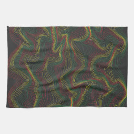 Rasta Waves Theedoek