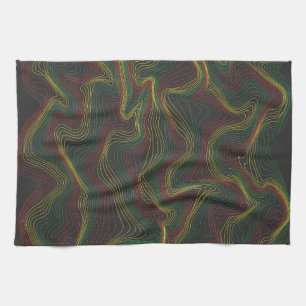 Rasta Waves Theedoek