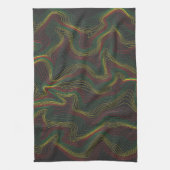 Rasta Waves Theedoek (Verticaal)