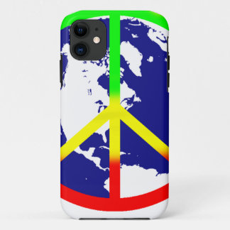 Rasta Wereldvrede Case-Mate iPhone Case