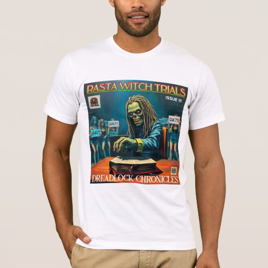 RASTA WITCH TRIALS - DREADLOCK CHRONICLES ISSUE 15 T-SHIRT (Voorkant)