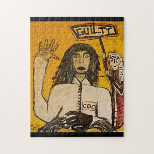 RASTA WITCH TRIALS GUILTY LEGPUZZEL