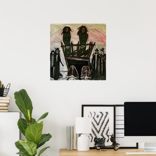 RASTA WITCH TRIALS POSTER (Thuiskantoor)