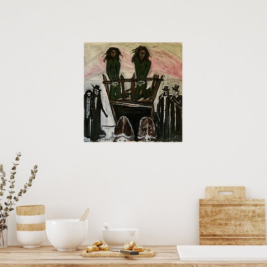 RASTA WITCH TRIALS POSTER (Keuken)