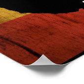 Rasta Woman Peace & Love Powered by the Sun Poster (Hoek)