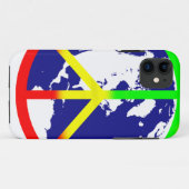 Rasta World Peace Case-Mate iPhone Case (Achterkant (horizontaal))