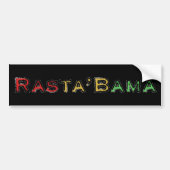 Rasta'Bama Bumpersticker (Voorkant)