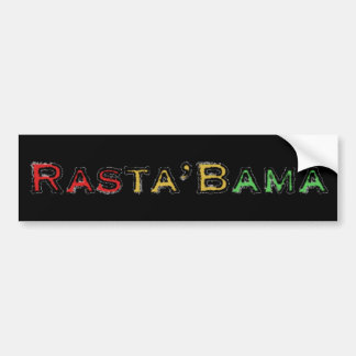 Rasta'Bama Bumpersticker