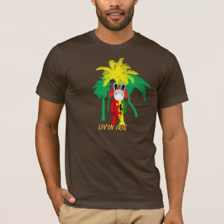 rastabuninthetropics, Liv'in Irie T-shirt