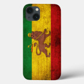  Rastafaarse vlag Case-Mate iPhone Case (Achterkant)