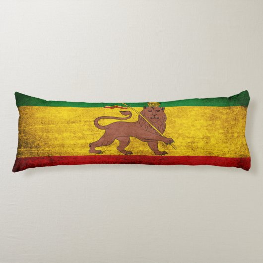  Rastafaarse vlag Lichaamskussen (Voorkant)