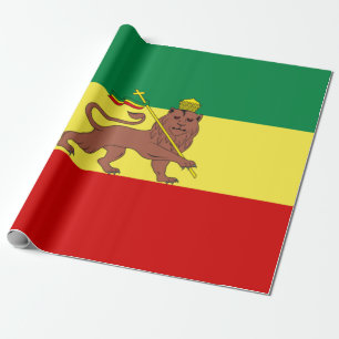 Rastafaarse vlag (Rastafarianisme) (Rasta) Cadeaupapier